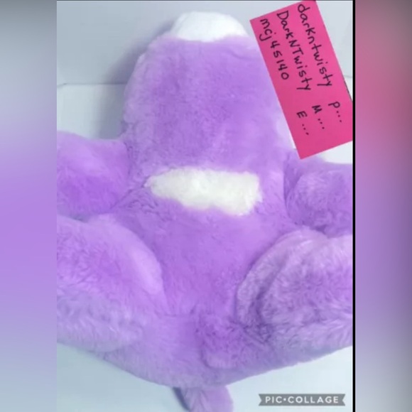 BNWT SNUFFLES LAVENDER SO INCREDIBLY SOFT - Picture 6 of 11